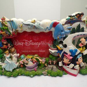 1945 DISNEY WORDS AND MUSIC Picture Frame - Music Box Non-Working